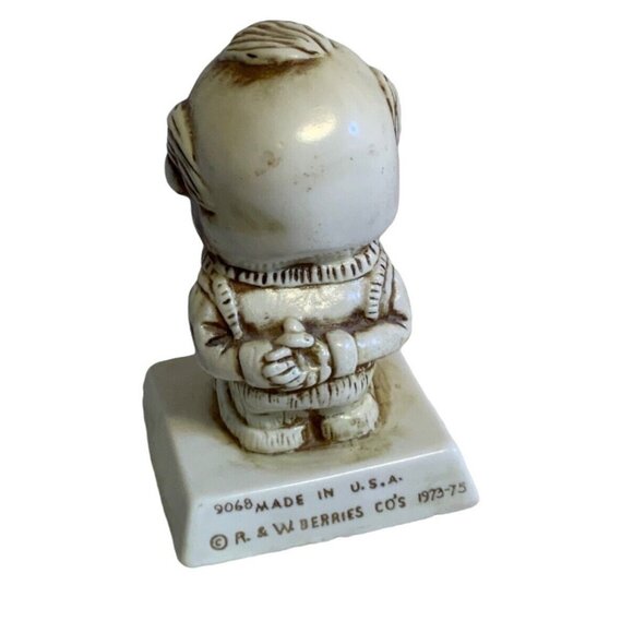 R&W Berries Grandpa Figurine 1973-75 Made In USA Collectible Statue - Picture 4 of 11